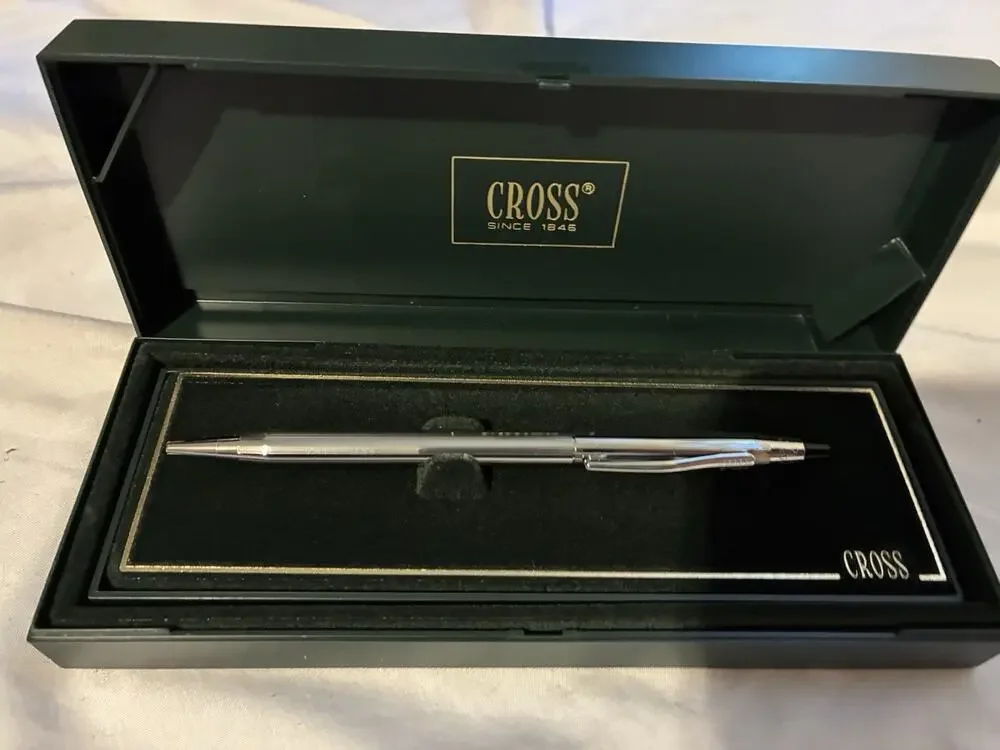 Cross Chrome Pen 3502 CHR BP, With Hard Plastic Case